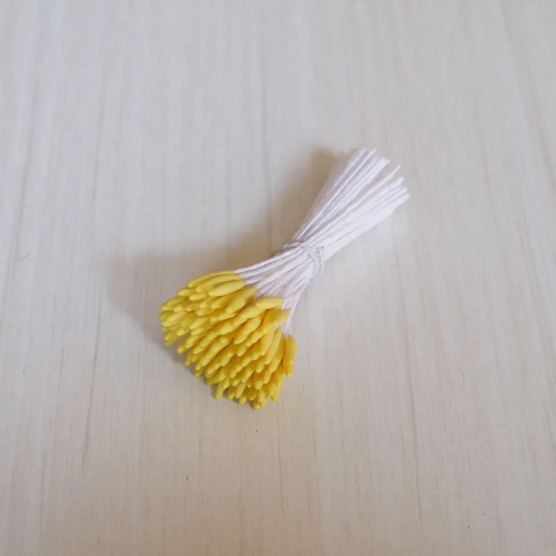 

Sugar cake candy matte matte double color flower core 120pcs