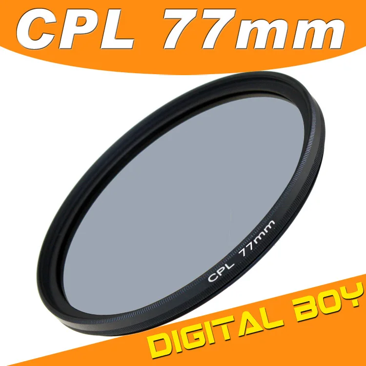 Digital Boy 1PC Lens filter 77mm Circular Polarizing CPL C PL Filter