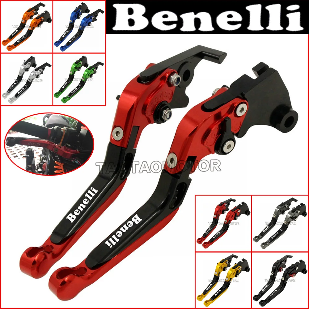 

CNC Adjustable Foldable Extendable Motorbike Brakes Clutch Levers For Benelli BJ600GS BN600I BJ300GS BN300 Stels600 RK6/BN