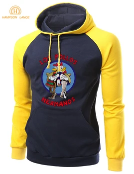 

Breaking Bad Heisenberg LOS POLLOS Hermanos Hoodies Men 2019 Autumn Winter Fleece Sweatshirt Men Raglan Hoodies Brand Clothing