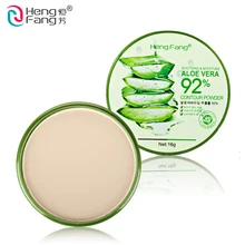 Пудра макияж консилер контроль масла алоэ Компактная пудра для контуринга торт 16 г лица косметический бренд Hengfang 3 цвета