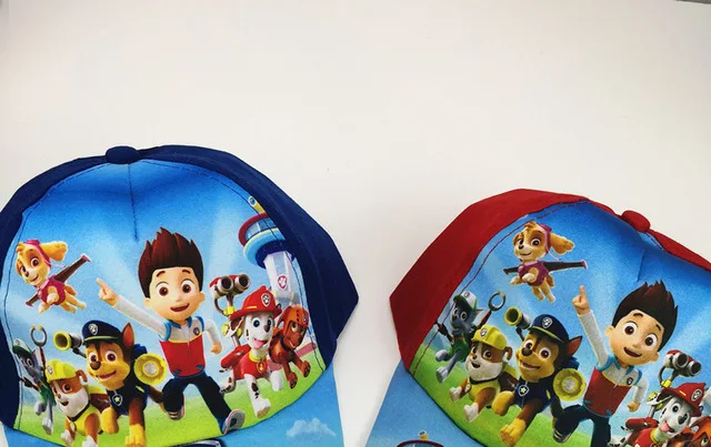 kids favors lovely dog puppy patrol cartoon theme hats happy