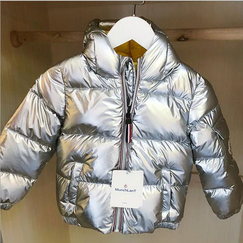 

2019 Winter Autumn Jacket Kids Baby Girls Down Coats Warm Jackets Children Snowsuit Outerwear New Year Boys Girls Hooded Parka