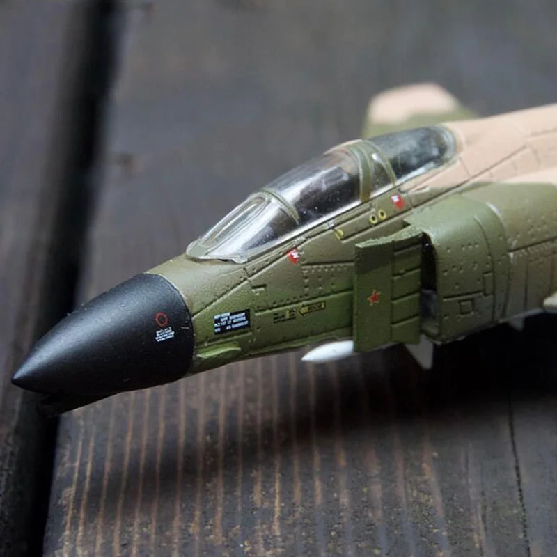 1/144 масштабная F-4C камуфляжная цветная Военная классическая модель самолета, игрушки для взрослых и детей, игрушки для показа