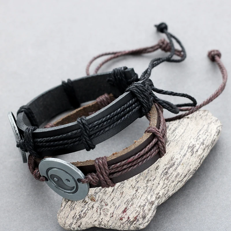 Vintage-Yin-Yang-Tai-Chi-Leather-Bracelet-Diy-Handmade-Weaving-BFF-Best-Friends-Bracelets-For-Women (2)