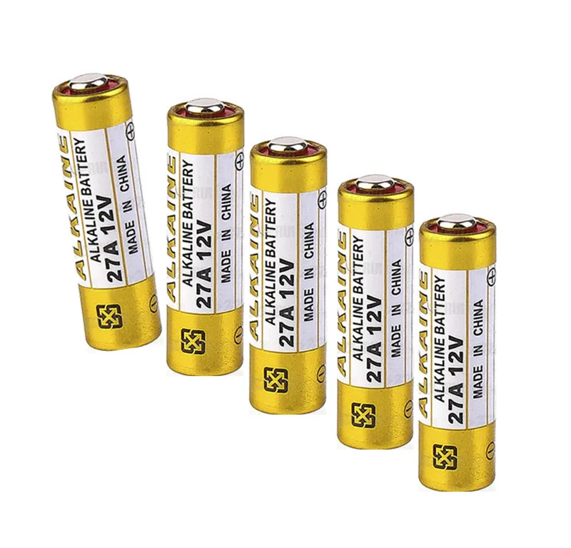 

5PCS 27A 12V dry alkaline battery 27AE 27MN A27 for doorbell,car alarm,walkman,car remote control etc