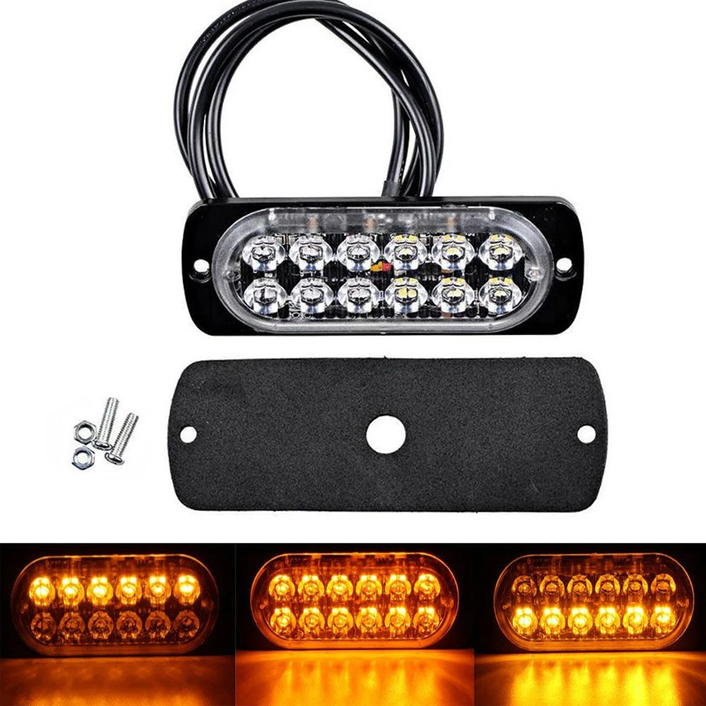Car Truck Emergency Hazard Warning Beacon Strobe Light Bar