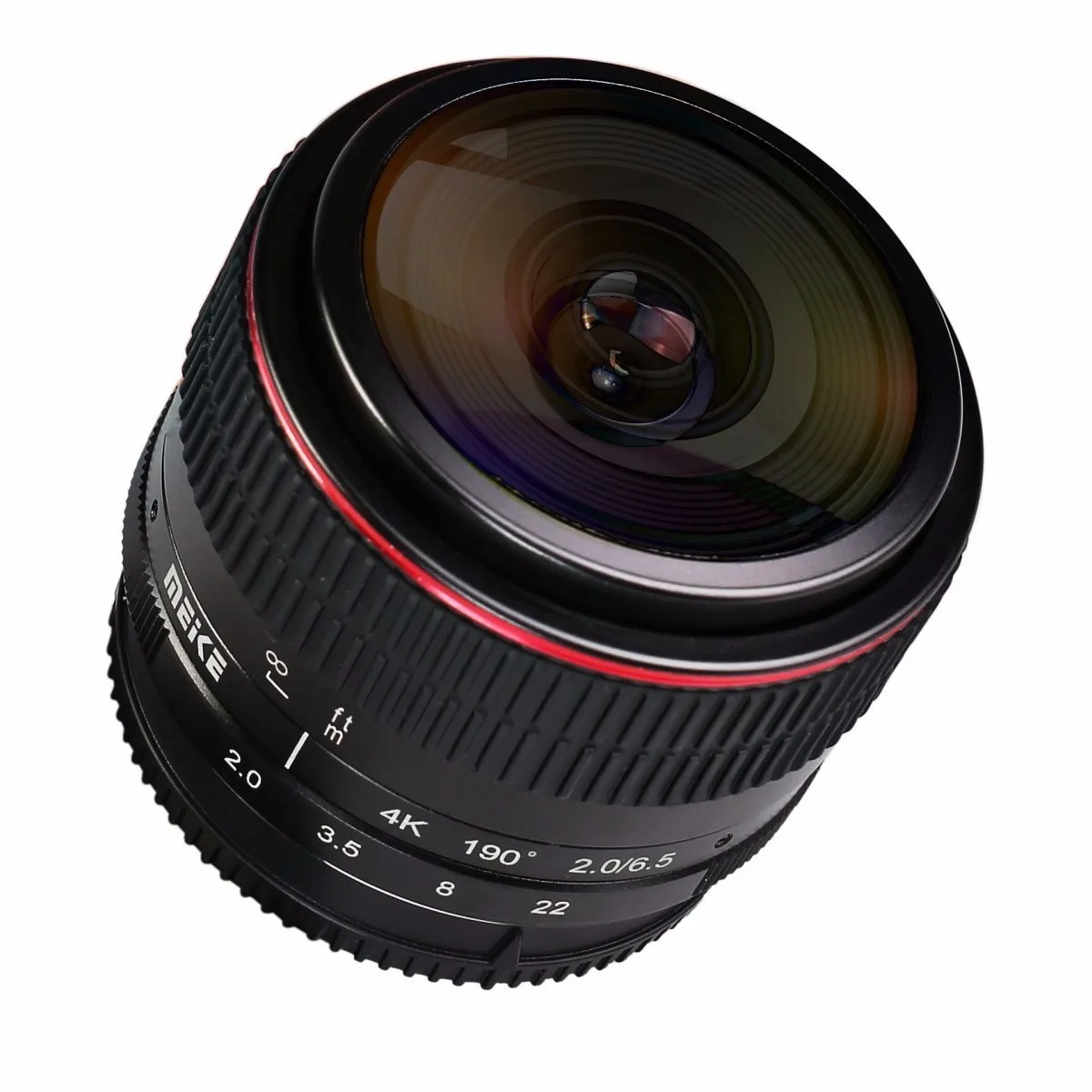 MEIKE MK-6.5mm F2.0 Fisheye объектив с фиксированным фокусным расстоянием для Canon EF-M Крепление объектива Камера