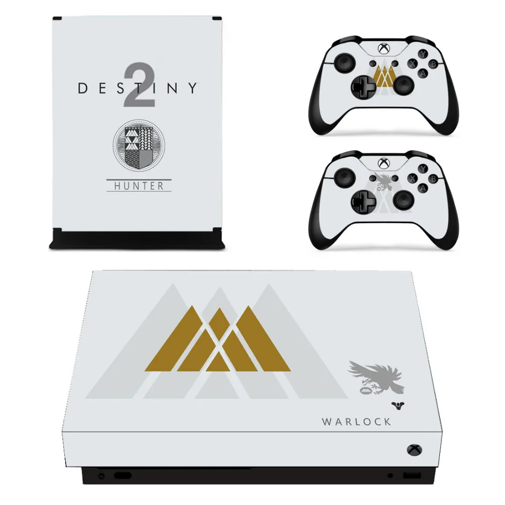 Игра Destiny 2 кожи Стикеры наклейка для microsoft Xbox One X консоли и контроллеры Скины Стикеры s для Xbox One X винил