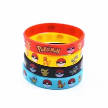 Модный браслет, 4 цвета, ID, детский браслет, Pokemon Go, команда, мистик, инстинкт, браслеты из силиконового каучука и браслеты