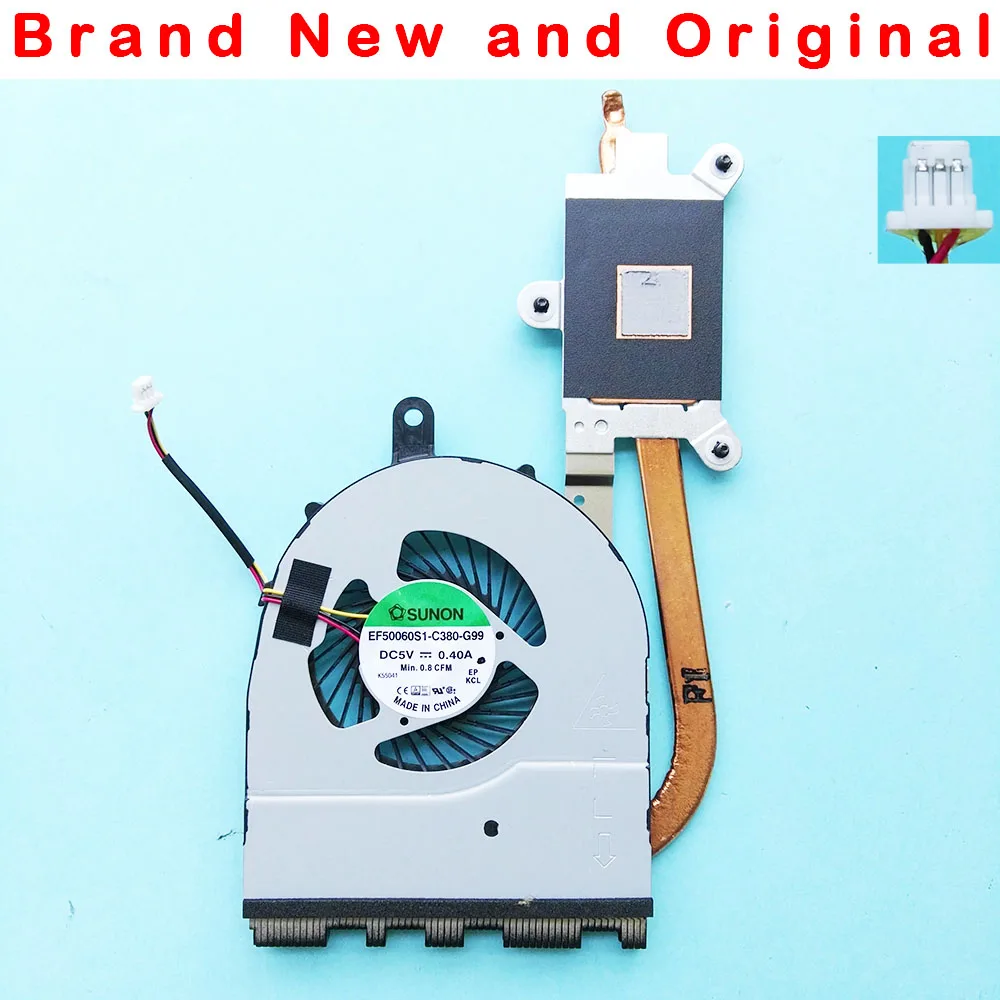 new original heatsink cooling fan for Dell 15 3558 laptop heatsink