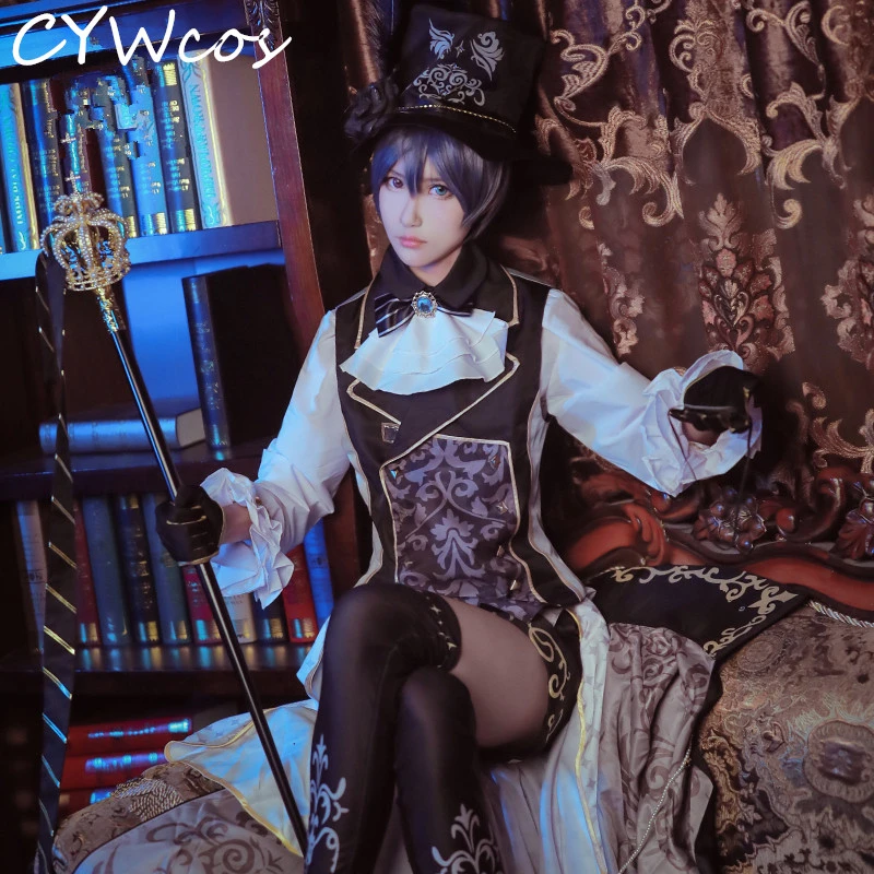 Черный Дворецкий Ciel Phantomhive солнце Пробуждение мечта 100 Сиэль косплей костюм