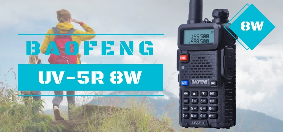 Baofeng UV-5RE рация UV-5R обновленная версия UHF VHF Dual Watch UV 5RE CB радио VOX FM трансивер для охоты