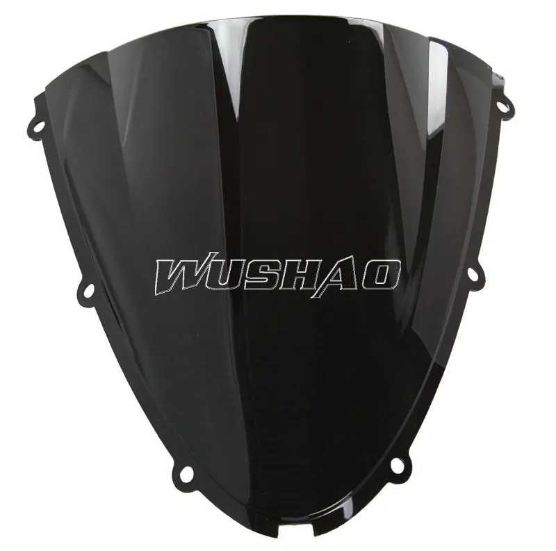 Motor Double Bubble Windshield WindScreen For 2005 2008 Kawasaki Ninja ZX6R ZX 6R 636 05 06 07
