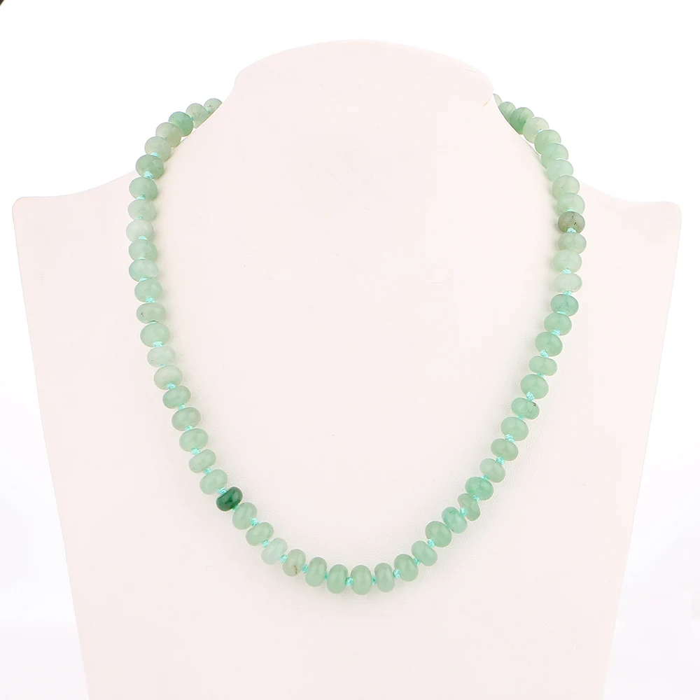 Женское украшение из натурального камня Yumten Aventurine пастельный ювелирный