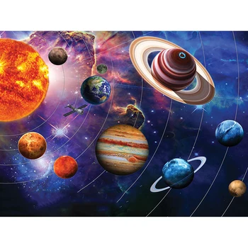 

5D DIY diamond embroidery Solar System diamond painting Cross Stitch full square Rhinestone mosaic home decoration JS1053