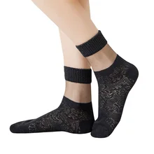 3 пары Для женщин Книги по искусству носки Японский творческий пикантные открытые Кристалл девушки короткие носки Meias лето-осень Сокс чулочно-носочные изделия носки Calcetines