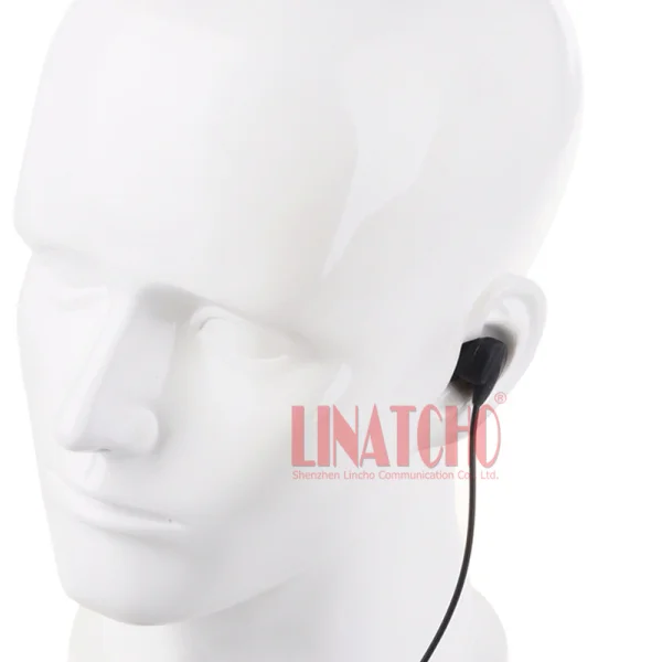 2 Pin Ear Bone вибрирующий наушник микрофон с Finger PTT для ICOM IC-V8 Walkie Talkie