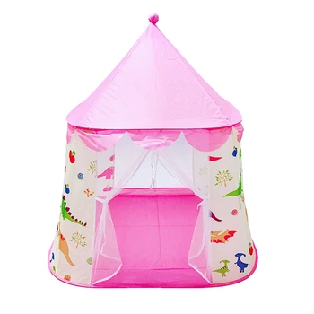 

Portable Children'S Tent Toy Ball Pool Princess Girl'S Castle Play House Folding Baby Beach Tent