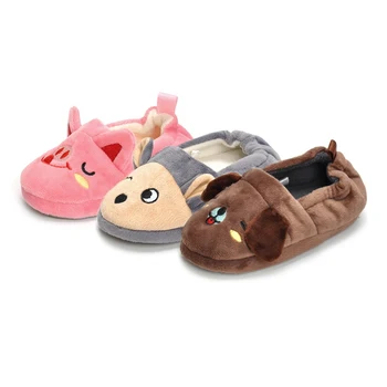 

Hot Baby Cartoon Soft Bottom Slippers Baby Warm Casual Slippers 2018 New Children's Shoes Children Slippers 1-3Y S1