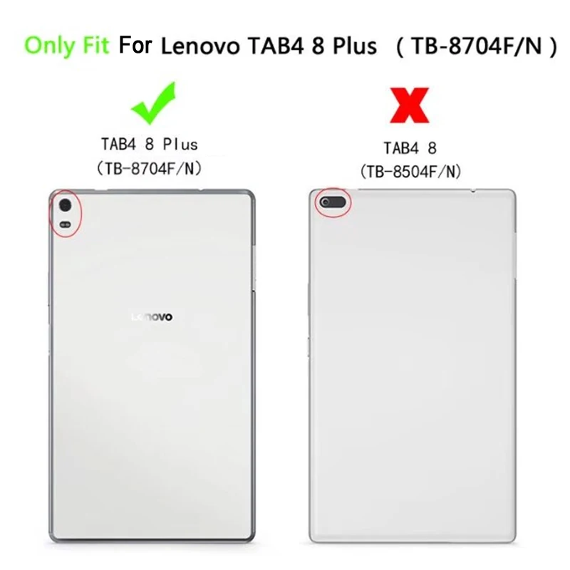 Тонкий магнитный складной PU чехол для lenovo Tab4 tab 4 8 plus tb-8704x TB-8704F чехол для планшета Для lenovo Tab 4 8 plus чехол