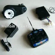 Детский автомобильный моторный комплект с электроприводом(12 В мотор+ зарядное устройство+ приемник+ пульт) 6 в обновление до 12 В INS