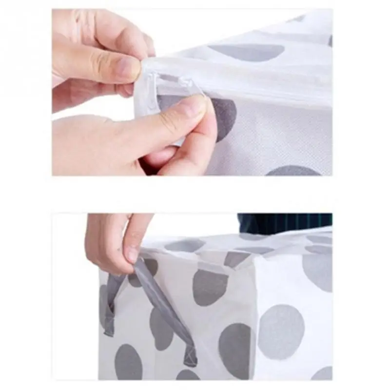 Экономьте место Organizador кровать под коробка для хранения в шкафу разделитель одежды нетканые ткани Органайзер Одеяло сумка держатель организовать
