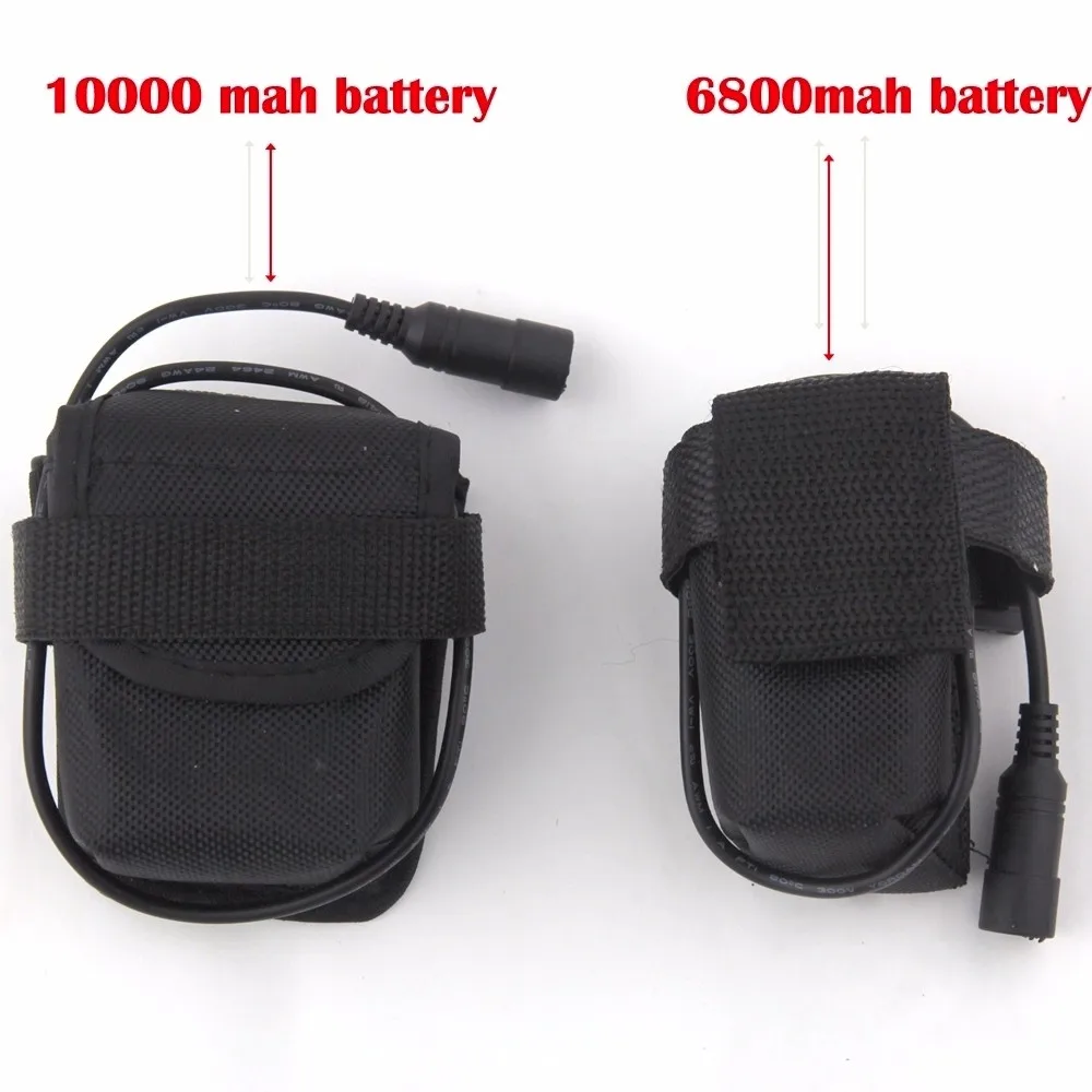 Cheap Walkfire 5000lm Waterproof 3x LED Bicycle Font Light Mountain Bike Headlight Cycling Light Flashlight Lamp +18650 Battery Pack 0