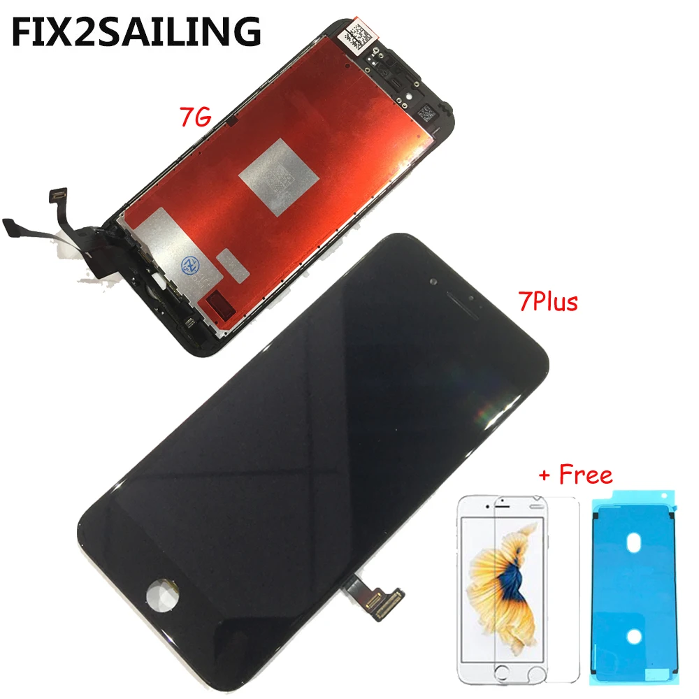 FIX2SAILING 100% протестированный класс AAA для Apple iPhone 7/7 Plus ЖК дисплей кодирующий