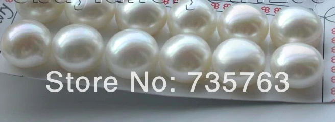 

xiuli 00033 Wholesale Natural 6pieces 16mm White Pearl Earrings