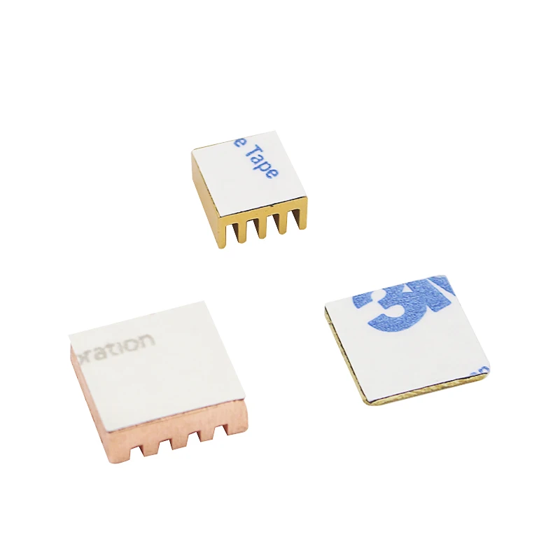 10 шт. Raspberry Pi 3 радиатор Купер алюминиевый Охлаждающая подставка для Model B + Plus Pi3 2B