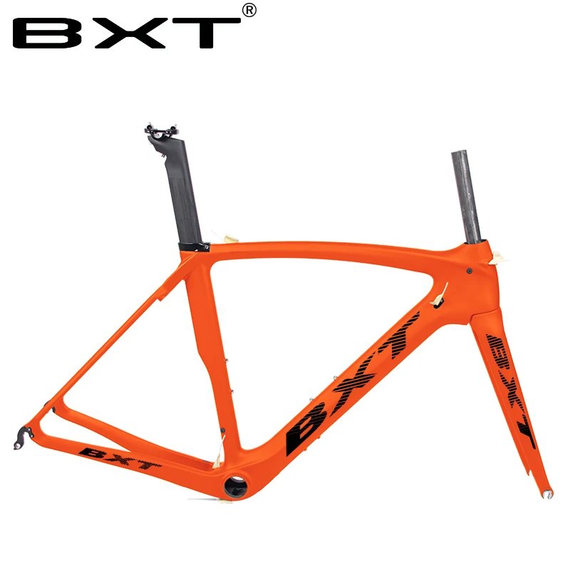 Sale 2019 BXT brand T800 carbon road bicycle frame V brake carbon Road cycling frame bike frame+ fork + seat tube + seat tube clamp 1 Sale 2019 BXT brand T800 carbon road bicycle frame V brake carbon Road cycling frame bike frame+ fork + seat tube + seat tube clamp 1