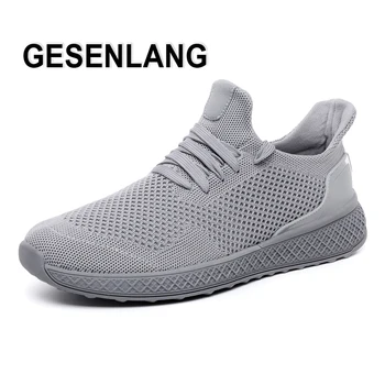 

Men's Light Sports Running Shoes Big Size Breathable Anti-slip Jogging Training Sneakers Spring Outdoor Trail Walking Male Shoes