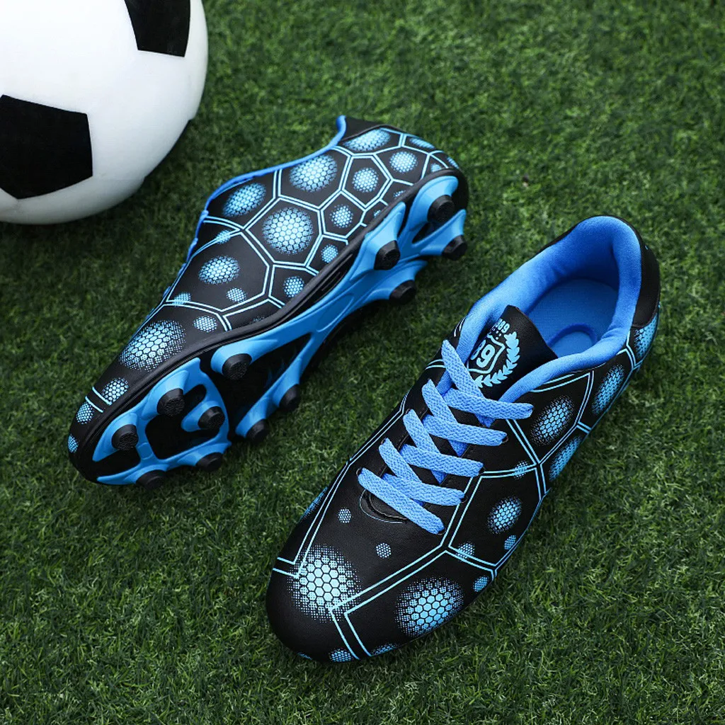 Лидер продаж 2019 года Мужская футбольная обувь 3 цвета модная повседневная
