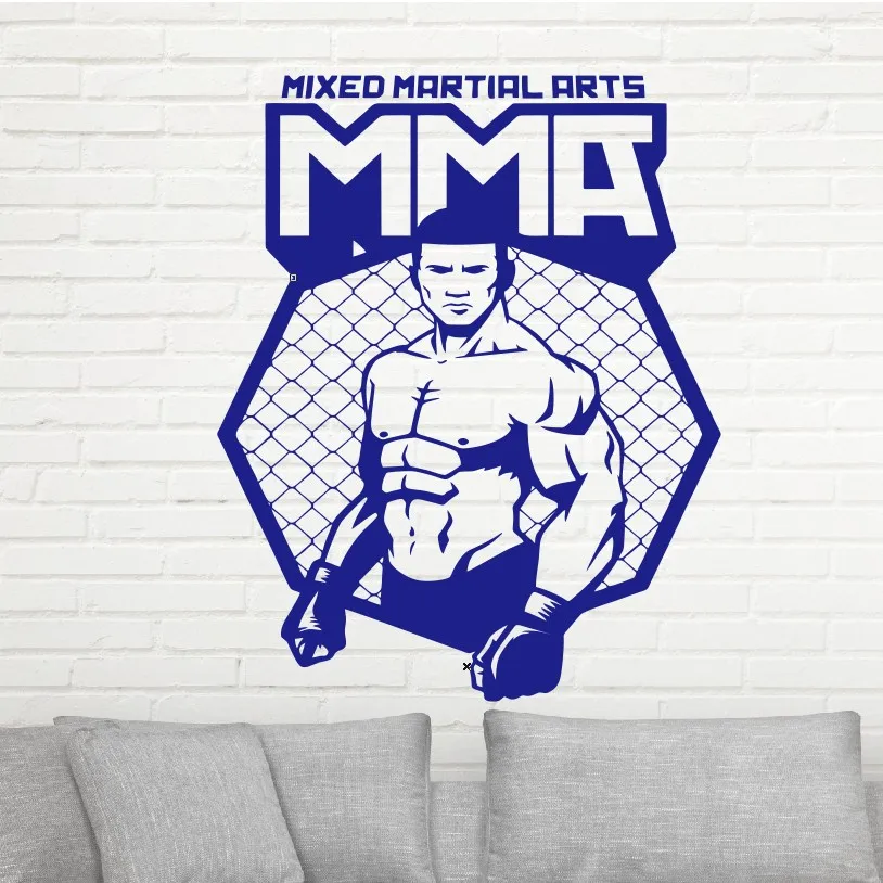 ММА Бой Бокс Графический Эвандер Holyfield настенная Виниловая Наклейка Декор