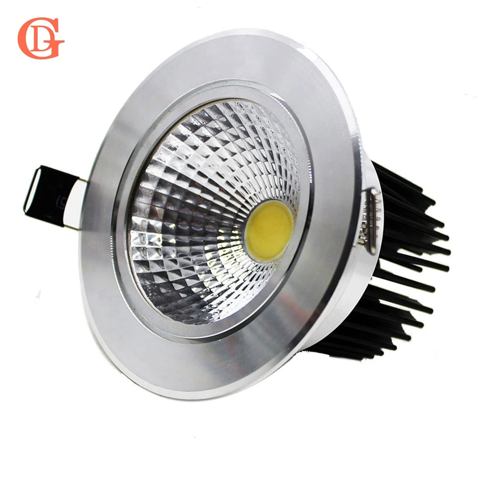 

GD 4pcs Spot LED 3W 5W 7W 10W 12W 15W 20W 24W 220V Dimmable LED Spot Dimming Recessed LED Downlights Dimmable W/ White or Silver