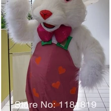 Костюм талисмана кролика, талисмана Модный на заказ костюм аниме косплей наборы маскарадный костюм