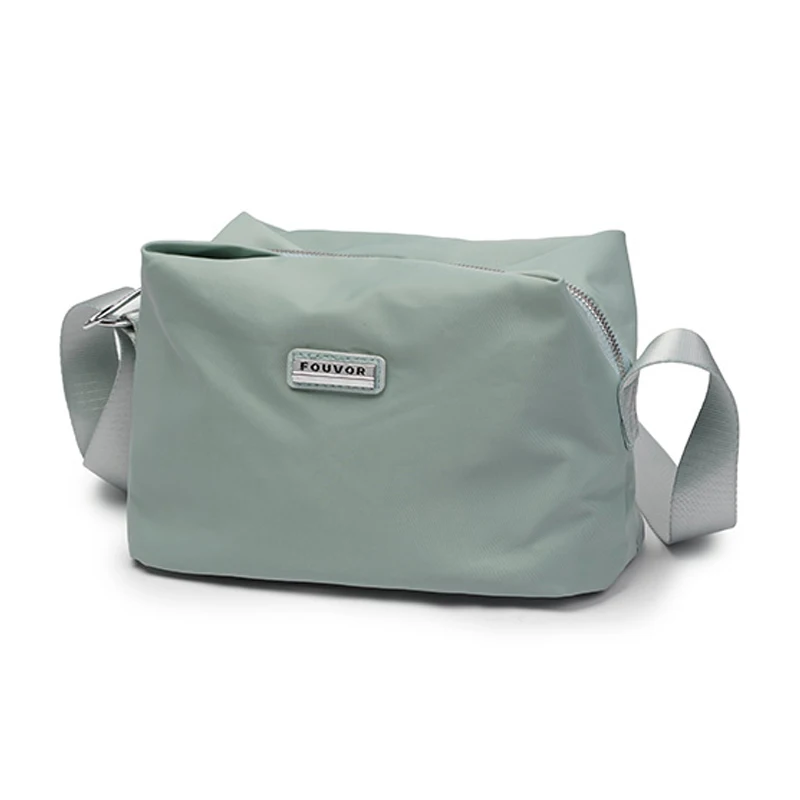 Fouvor женские сумки-мессенджеры дамская сумка Оксфорд Дорожная Повседневная оригинальная сумка женская Высококачественная маленькая сумка через плечо - Цвет: Светло-зеленый