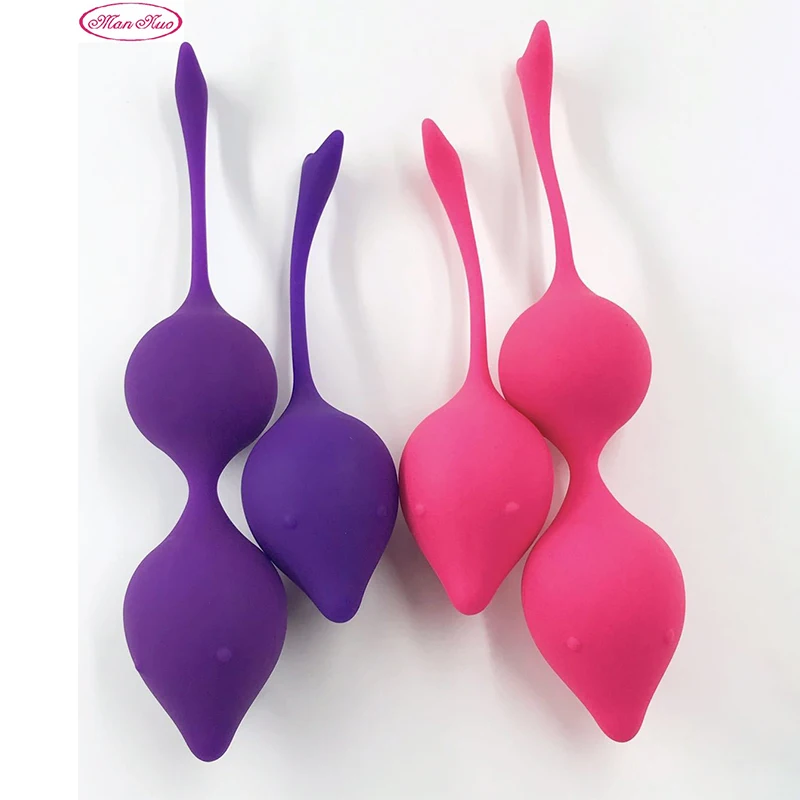 Man Nuo Silicone Ball Kegel Ball Vagina Tighten Exercise Machine Vaginal Geisha Ball Ball Massage Vibrator