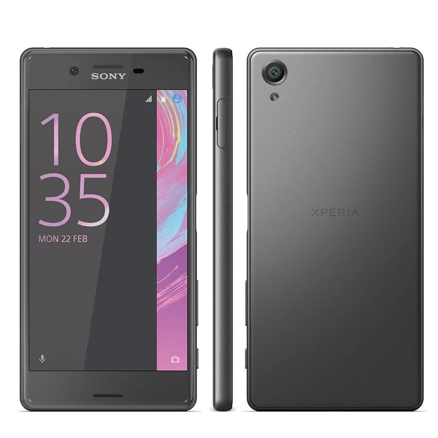 Мобильный телефон sony Xperia X F5121, 4G LTE, 5,0 дюймов, 3 Гб ОЗУ, 32 Гб ПЗУ, 2620 мАч, МП камера, отпечаток пальца, одна sim-карта