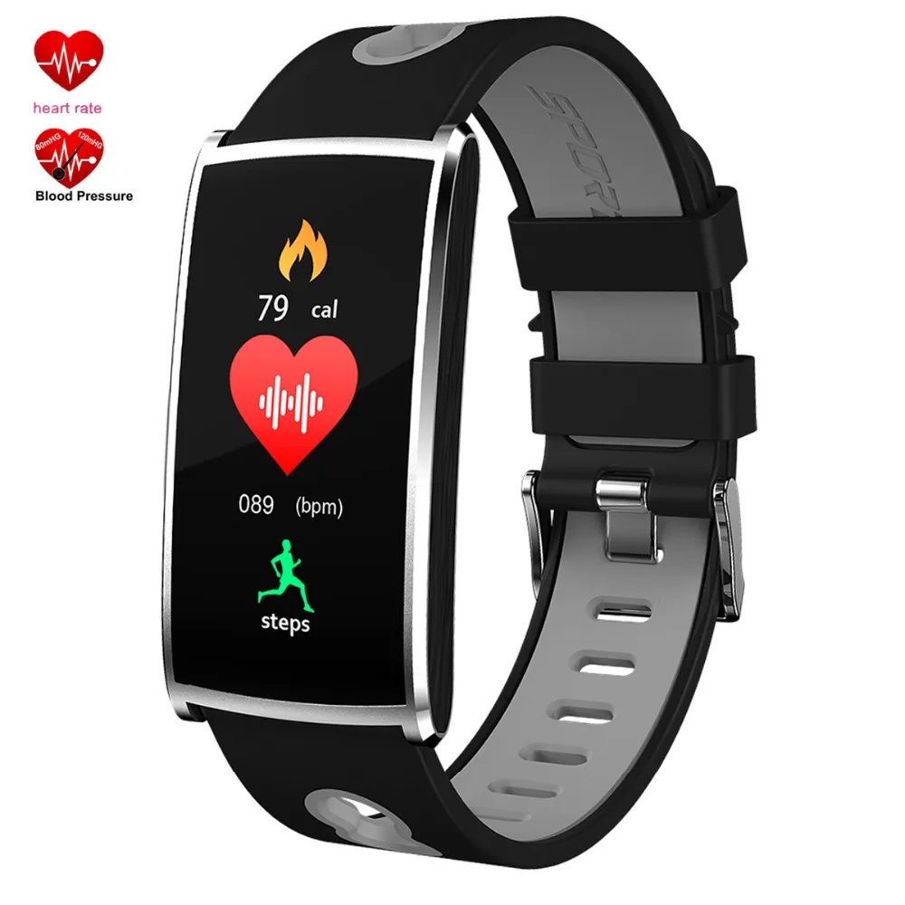 fitness tracker watch with blood pressure and heart rate