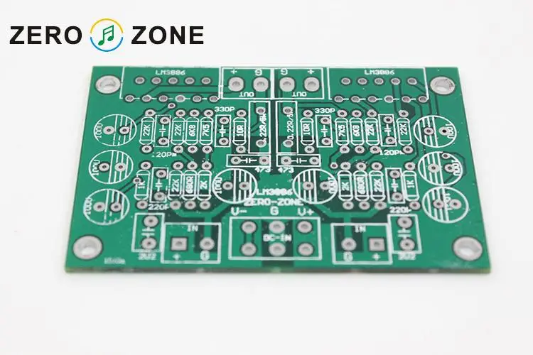 

GZLOZONE LM3886 Dual-channel Pure AMP Dynamic Feedback Circuit PCB