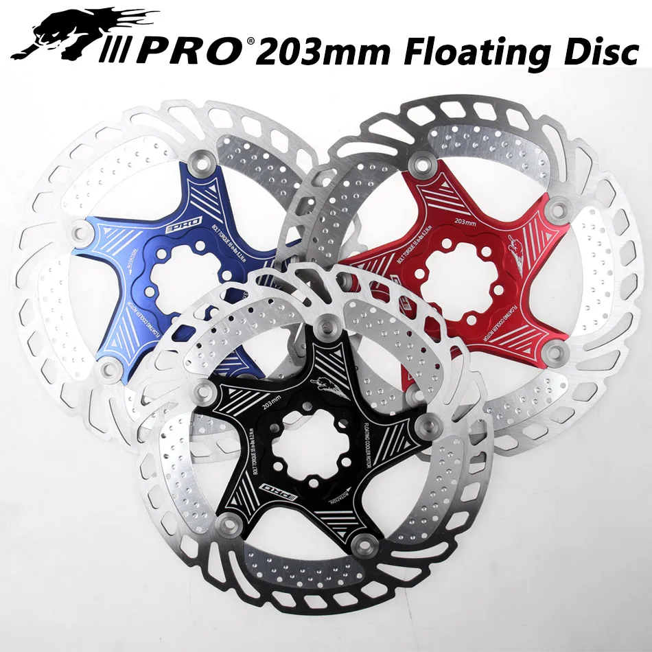 Горный велосипед MTB DH 6 дюймов 160/180/203 мм охлаждения диск Тормозные рассеивания