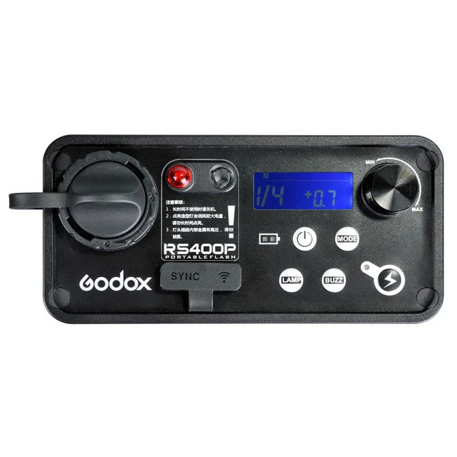 Godox RS600P 600 Вт литий-ионный аккумулятор беспроводной контроль мощности Портативный вспышка открытый стробоскоп светильник для портретной свадебной фотосъемки