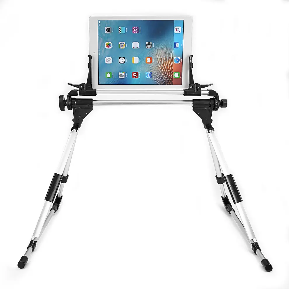 

2pcs Foldable Desk Floor Stand Lazy Bed Tablet Holder Mount For iPad Tablet