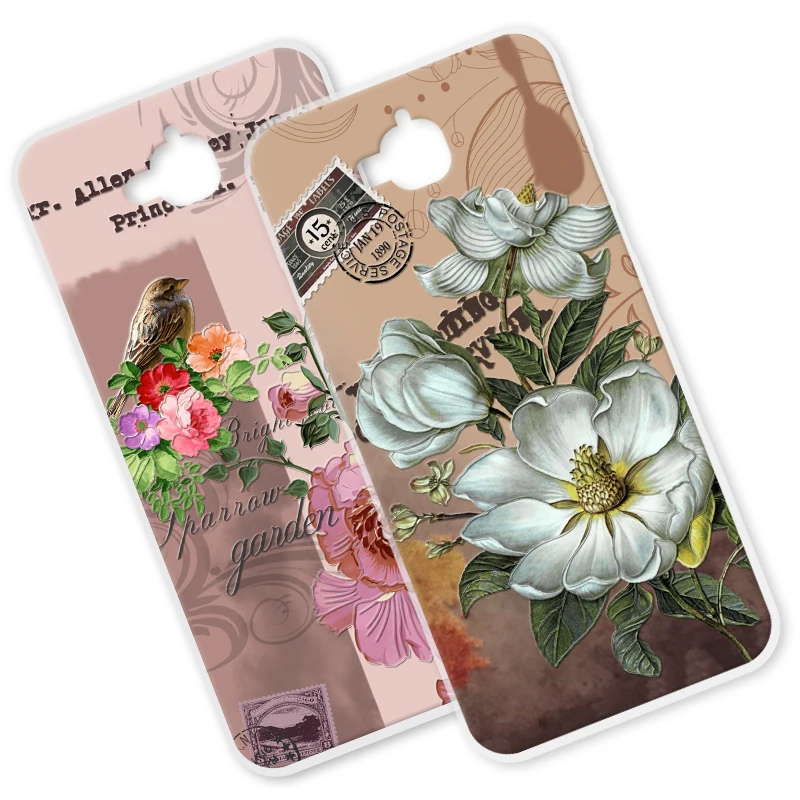 

ShuiCaoRen Soft Silicone Phone Case ForHuawei Honor 4C Pro Shockproof Cover For Huawei Enjoy 5 / Y6 Pro Phone Cases