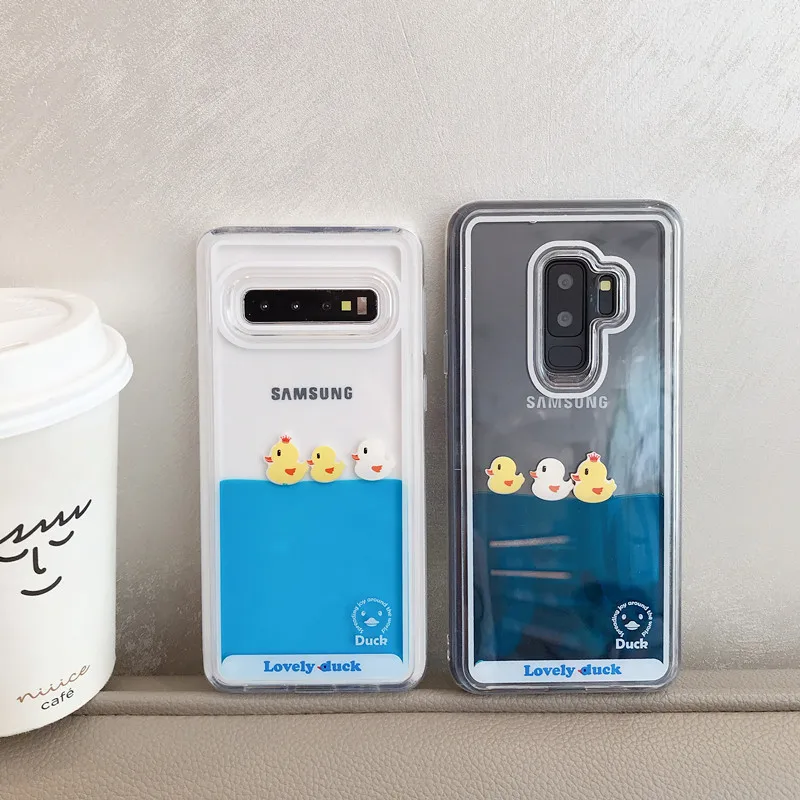 DCHZIUAN чехол для телефона samsung Galaxy S10 Plus S10E S8 S9 Plus милый мягкий силиконовый прозрачный чехол