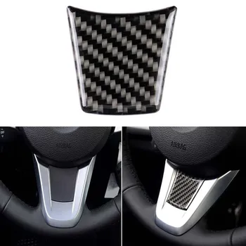 

Real Carbon Fiber Car Steering Wheel Sticker Cover Trim Fit For BMW Z4 2009-2015