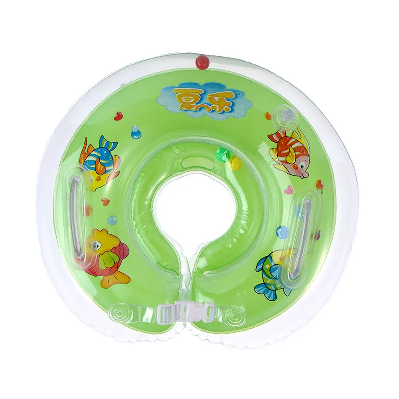 Детский Надувной круг двойной поручень дизайн плавание двойной воздушный шар структура надувной шеи кольцо защита во время купания колеса
