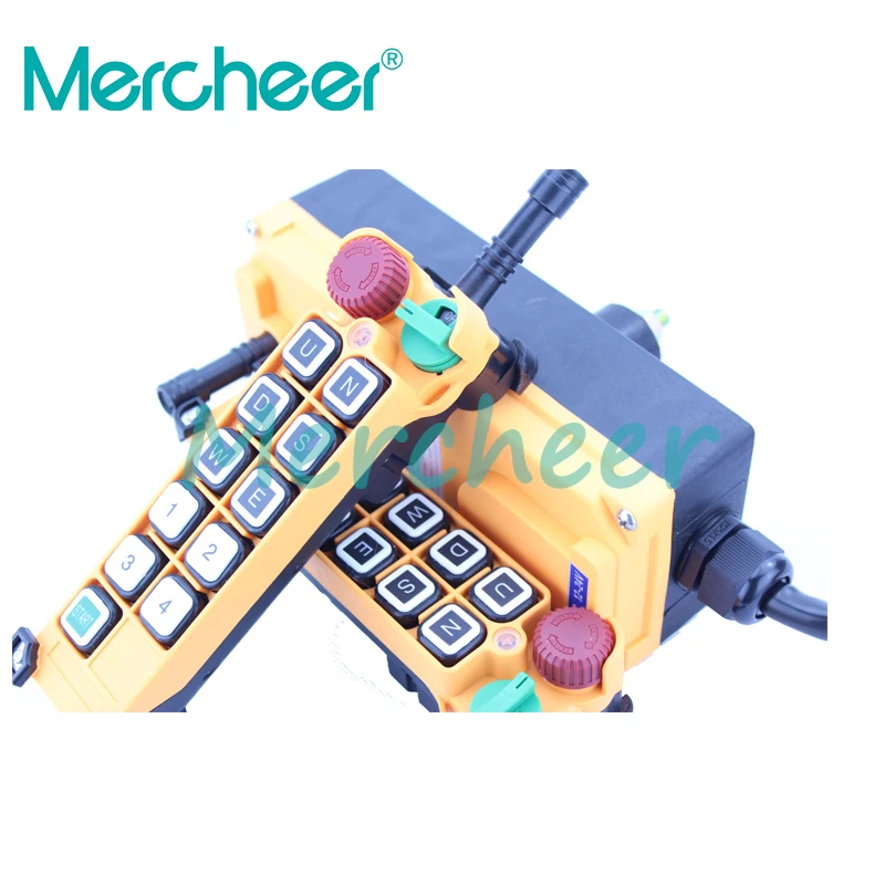 

MC-10S (include 2 transmitter and 1 receiver) crane remote control Your order note need voltage:380VAC 220VAC 36VAC 24VDC